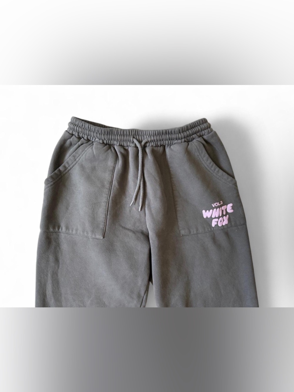 White Fox Offstage Sweatpants Volcanic Women’s Casual Wear - Size Medium - Picture 5 of 11